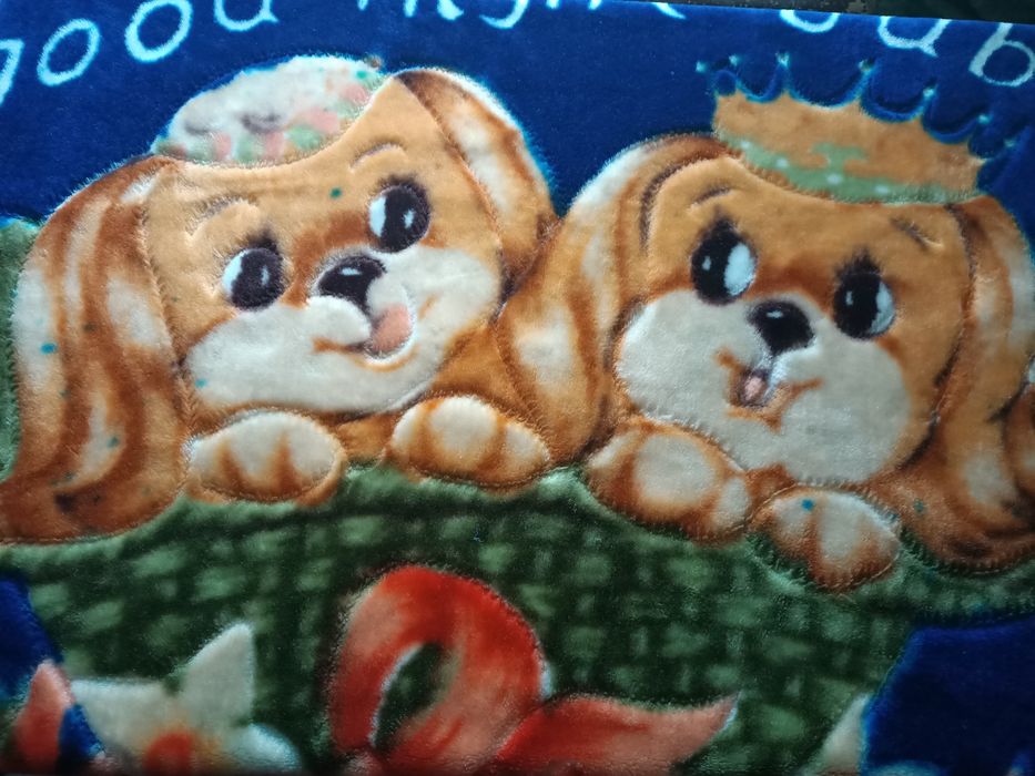 Новый детский плед