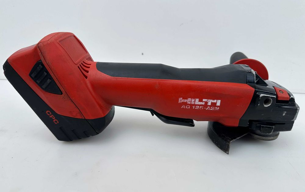 Hilti AG 125-A22 - Безчетков акумулаторен ъглошлайф 2x22V 5.2Ah