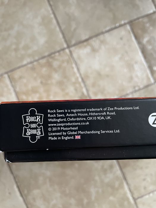 Puzzle Motorhead Orgasmatron Rock Saws 500 piese