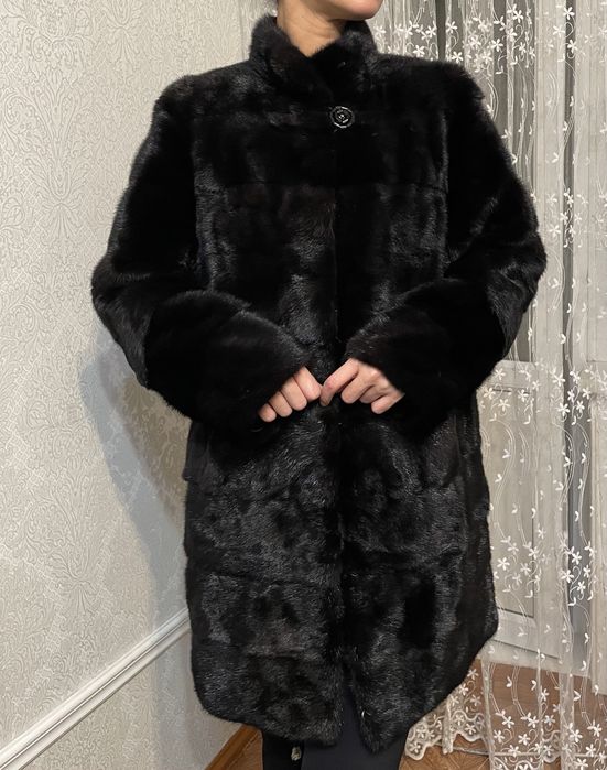 Норковая шуба «черная»