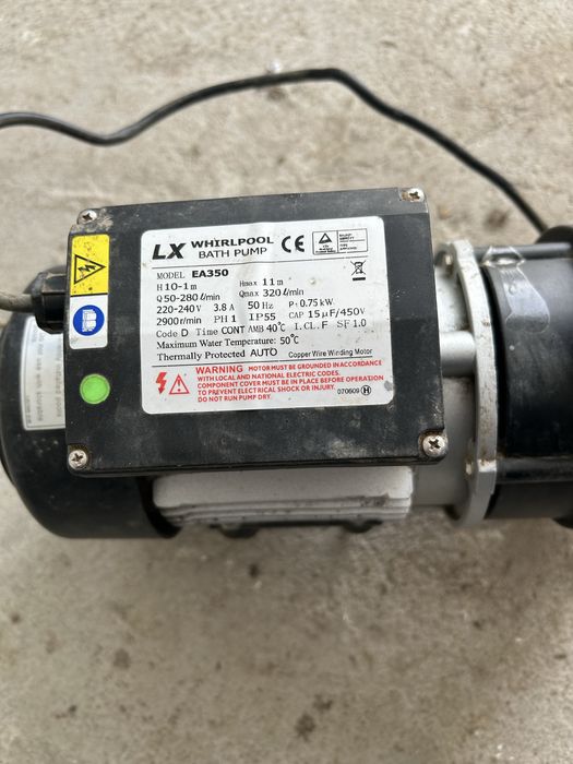 Pompa pentru cada hidromasaj WHIRLPOOL  EA350
