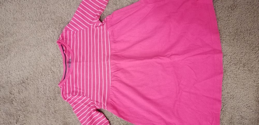 4 броя памучни клинчета + рокля с дълъг ръкав 98/104 размер.