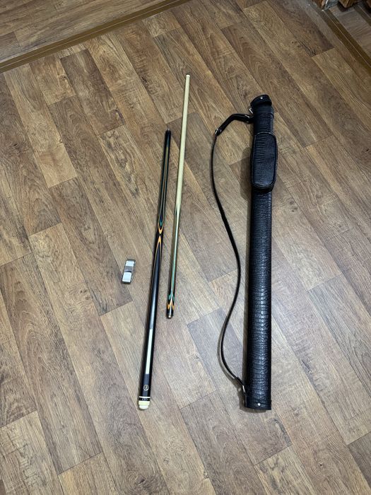 Бильярдный кий + тубус в отличном состоянии