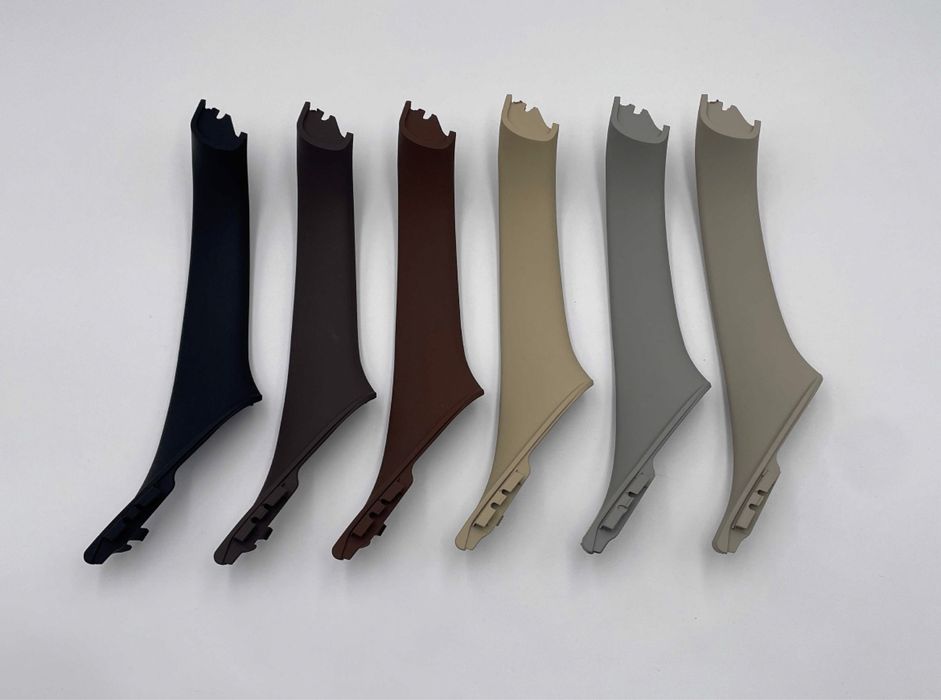 Mâner interior ușă pasager Negru Crem Oyster BMW F10 F11 PREMIUM