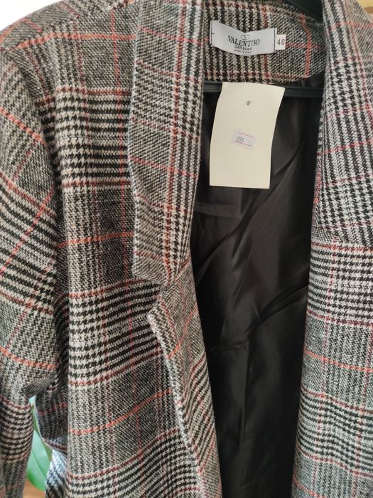 Пальто в  клетку