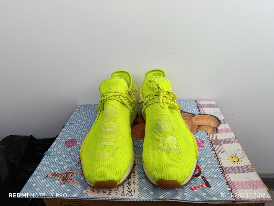 adidas x Pharrell NMD Hu Trail Know/Soul''оригинални маратонки 44 номе