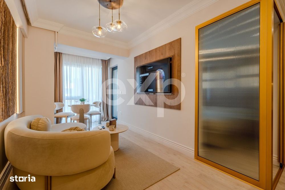 Studio nou Ivory Residence Pipera - Complet mobilat si utilat