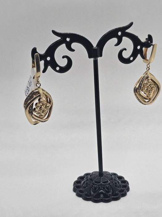 Vand cercei 14 k 5.71 g cod 453