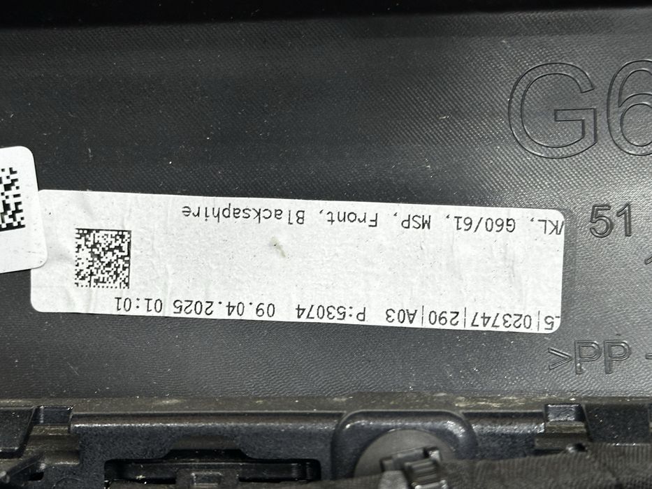 Bara fata spate Bmw Seria 5 G60 G61 M-pachet
