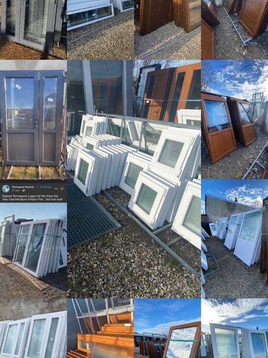 Termopane geamuri noi de la 250 lei