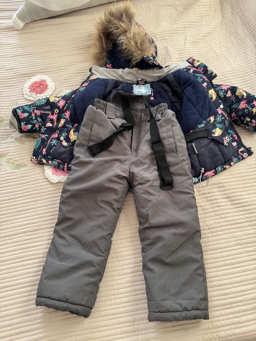 Зимний комбинизон в подарок ботинки