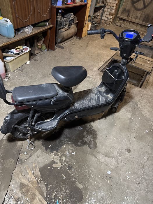 Электро скутер леопард