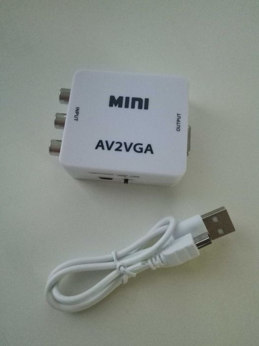 Адаптеры VGA - AV, AV-VGA, HDMI-VGA.