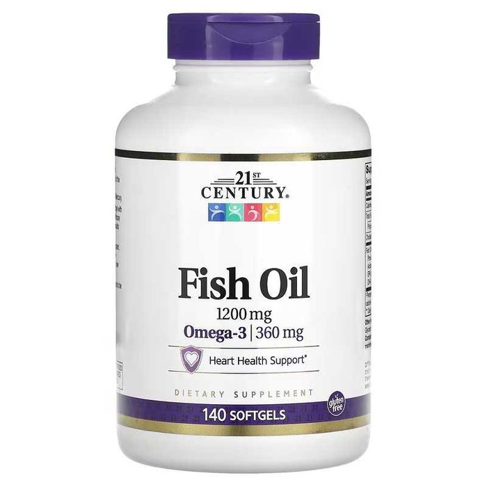 21st Century Рыбий жир 21st Century Fish Oil Omega-3 Omega 3 омега 3