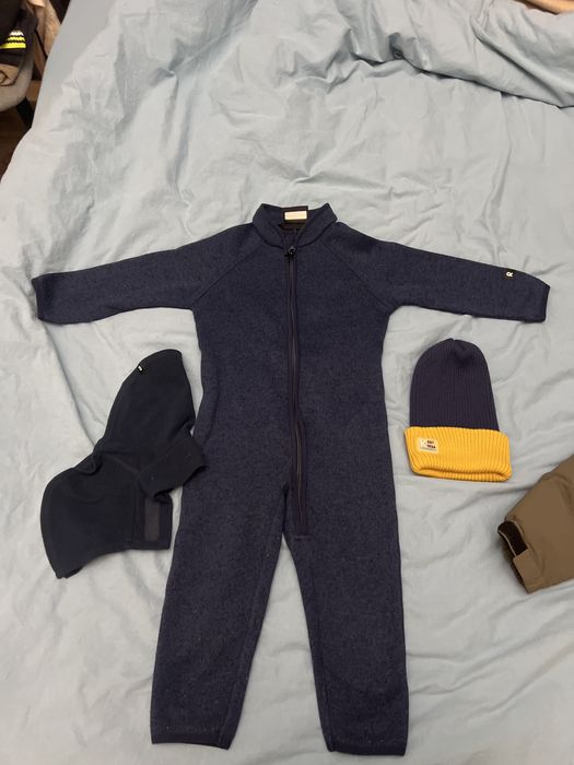 Флисовый комбинезон