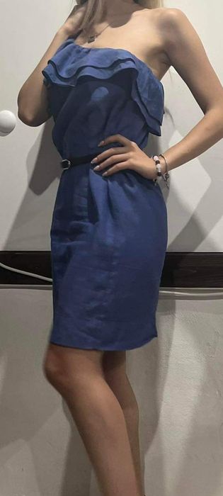 Синя рокля размер ХС/С