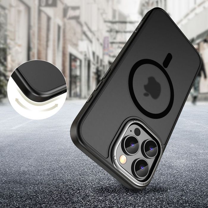 Хибриден матов калъф за iPhone 16 Pro/Max с Magsafe TECH-PROTECT