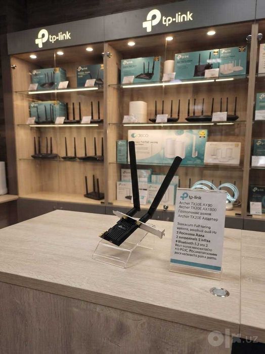 Dostavka.TPlink Archer TX20E AX1800 WiFi6 BT5.2 адаптер PCI-E Adapter