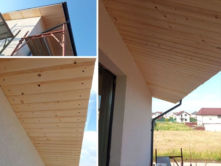 Sageac metalic, Lambriu lemn/pvc și reparatii