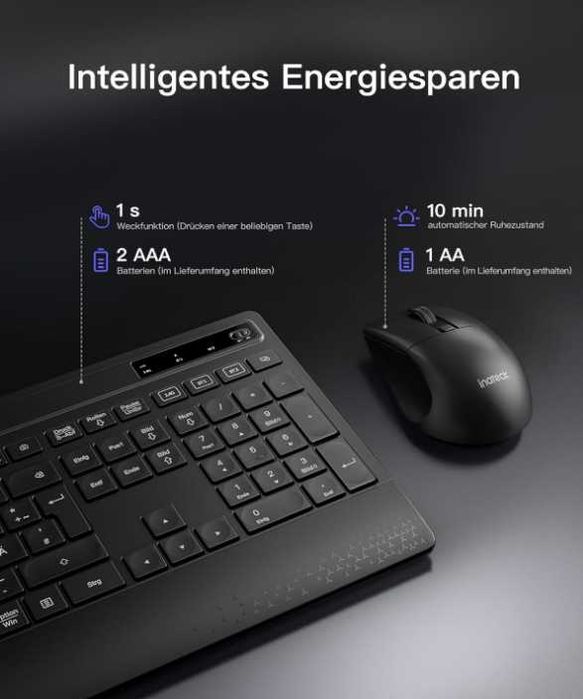 Комплект мишка и безжична клавиатура