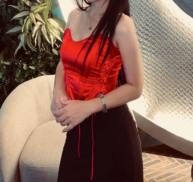 Карсет красный 5000тг