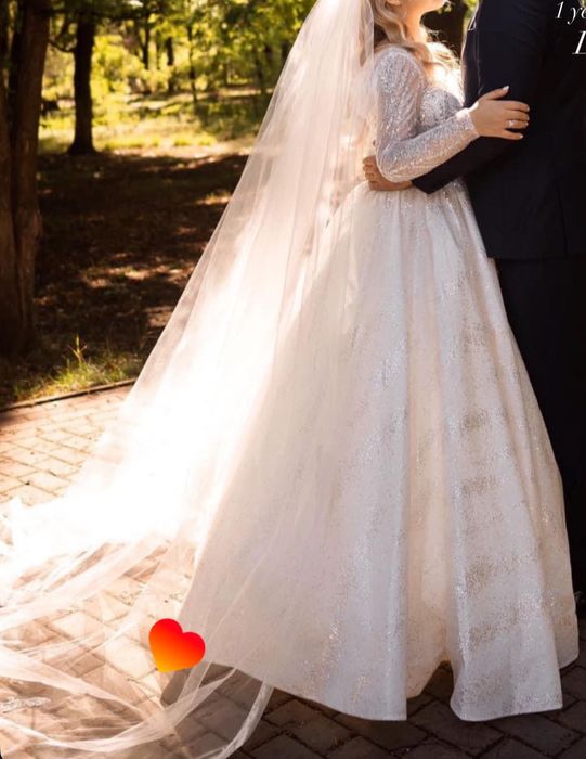 Rochie de mireasă în stare ideală 38-44 mărimea