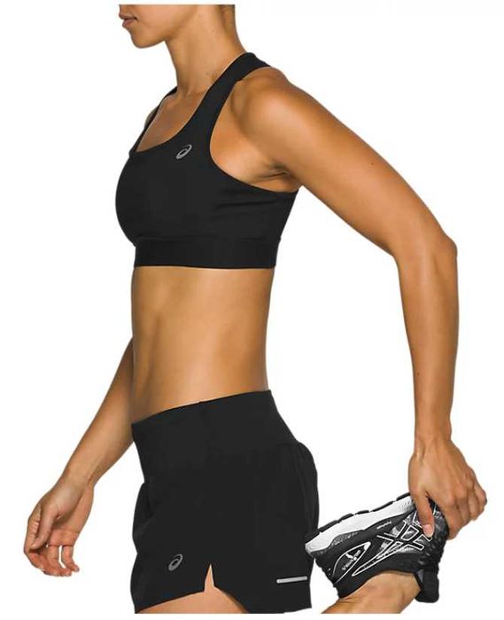 Bustiera Asics Performance neagra, XS, noua, cu etichete