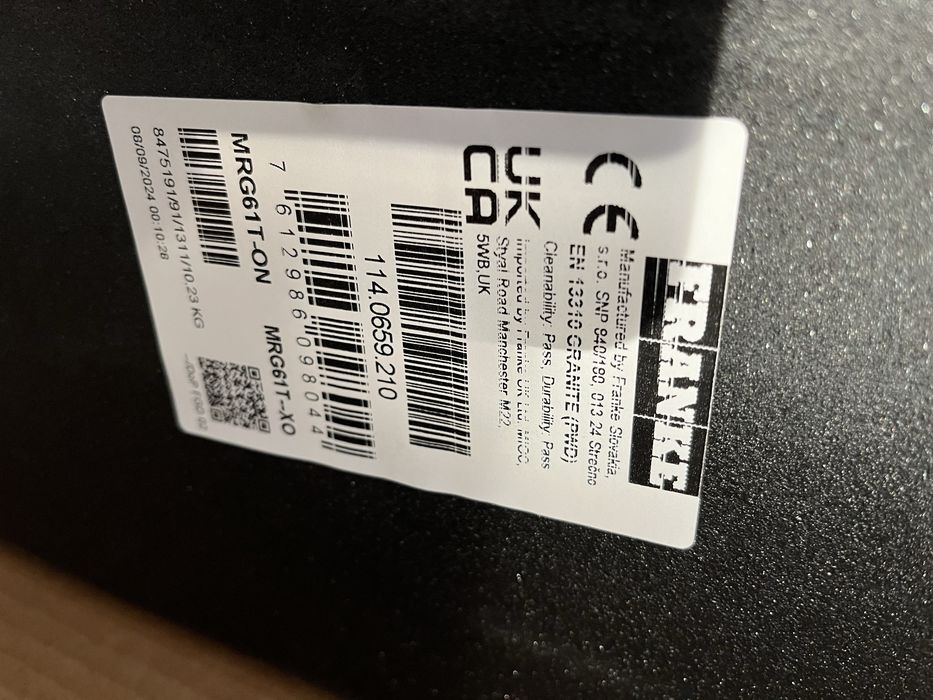 Chiuveta Franke noua