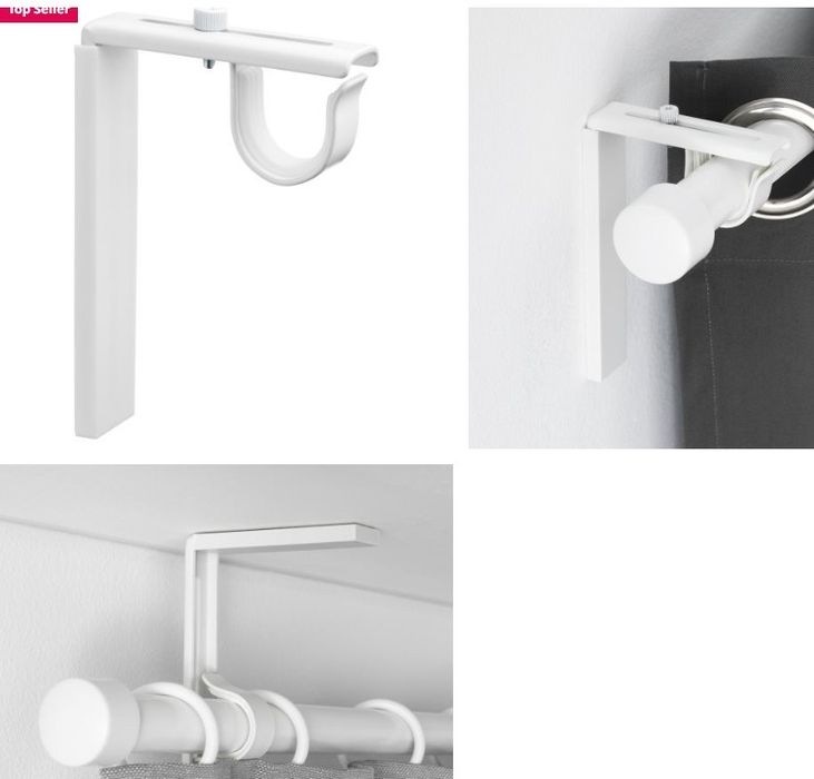 3 пердета високо качество с затъмняващ плат в конплект с корнизи