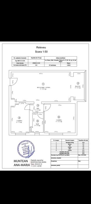 Apartament 2 camere Vlahuță