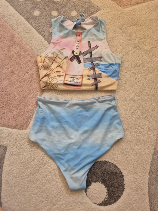 Alessa бански с висока талия