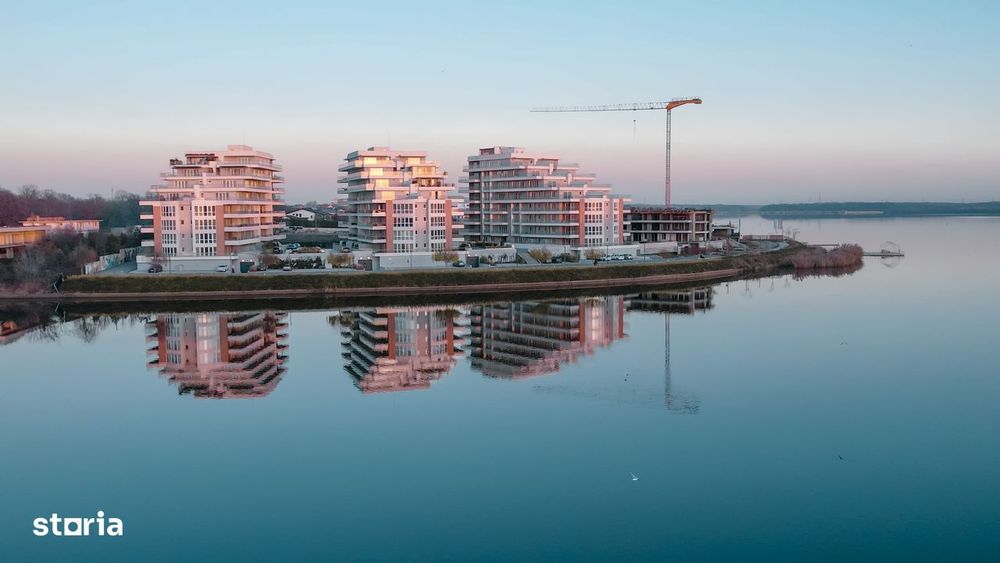 Apartament 2 camere-gradina-Lebăda Lake Residence+1 parcare suprateran