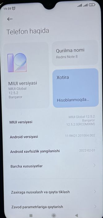 redmi note 8 aybi yoo