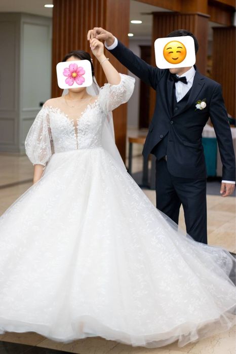 Продам нежное свадебное платье