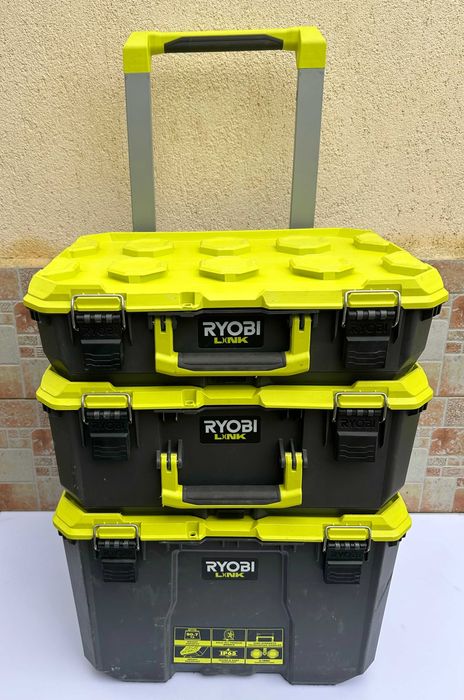 Ryobi RSL201 + RSL102 + RSL101 - Куфари на колела
