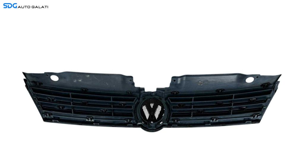 Grila Centrala cu Emblema Bara Spoiler Fata Volkswagen Jetta 4 2011 - 2014 Cod 5C6853653 [L5324]