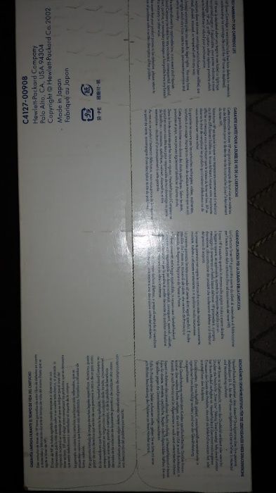 Cartus HP LaserJet C4127X 27X negru, ORIGINAL (Made in Japan), SIGILAT