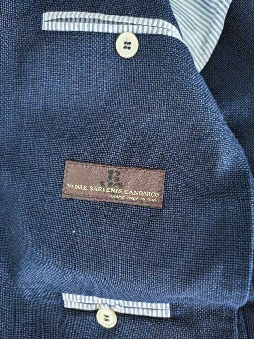 Sacou Bleumarin, 100% Lana Vitale Barberis Canonico