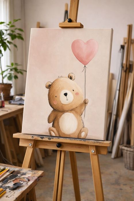 Tablouri la comanda cu animalute sau personaje