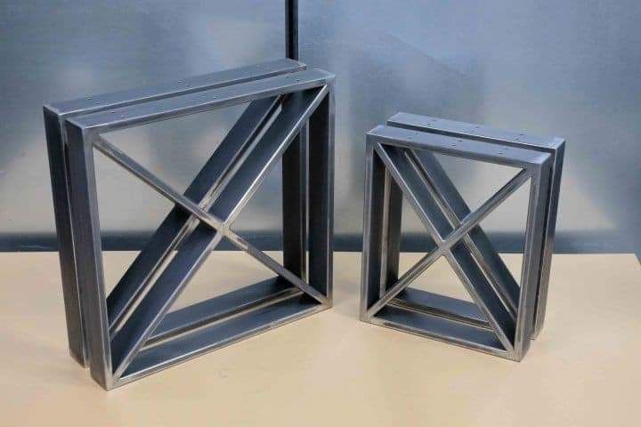 Метални крака за маси Прахово боядисване.Може и по ваша снимка.