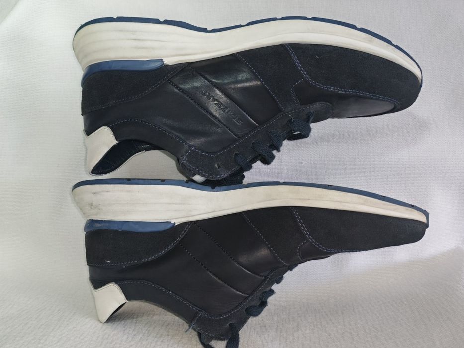 Чудесни мъжки сникърси от естествена кожа State of Art №45