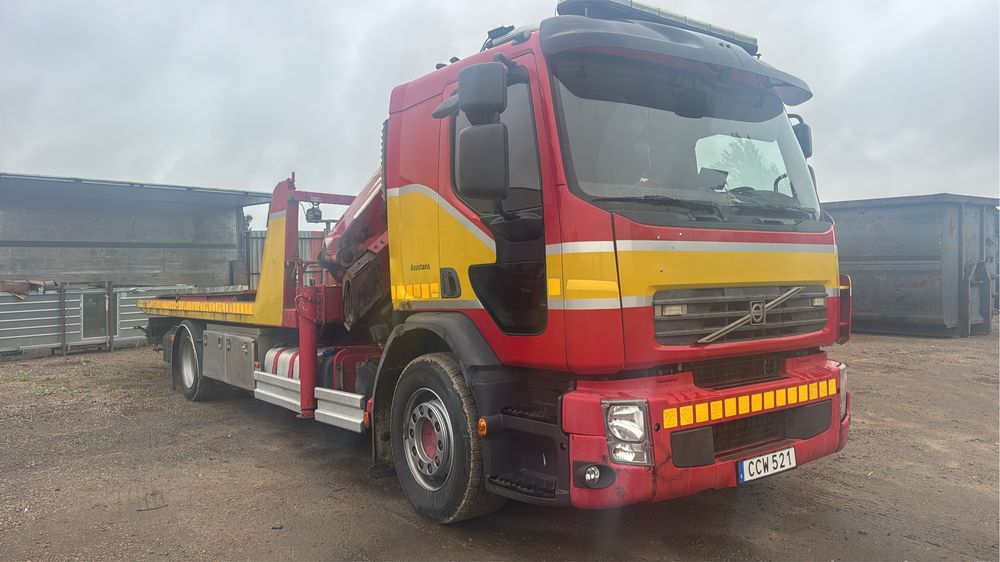 Volvo FE-280 4*2, platforma cu macara