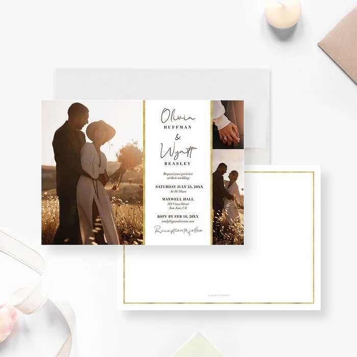 Дизайн на сватбени покани, картички, печати, флаери, менюта, визитки