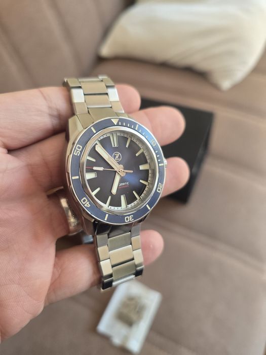 Zelos Swordfish V2 300m Diver NH35 Midnight Blue