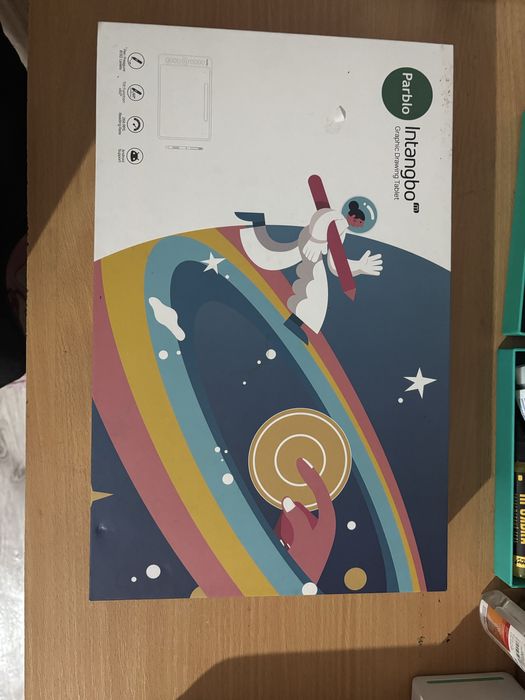 Графический планшет Parblo Intangbo M фиолетовый