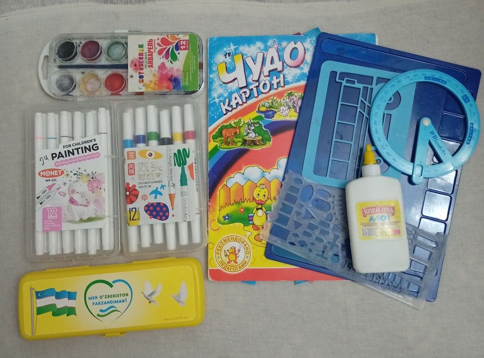 O‘quv qurollar maktab anjomlari