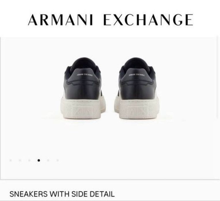 Оригинал Armani Exchange мужские кроссовки