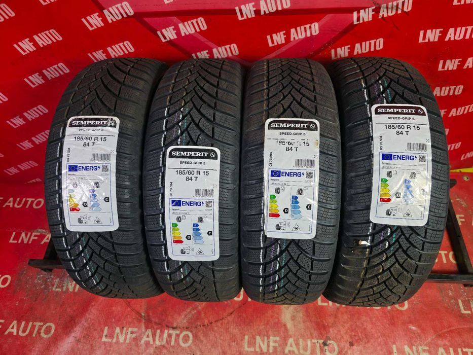 anvelope de iarna - 185/60/15 - semperit - noi - dot 2021