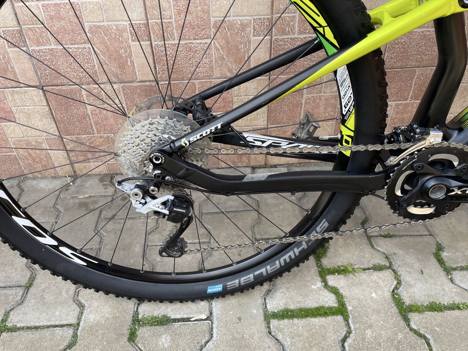 Mtb full suspension carbon 29-er XT Fox air