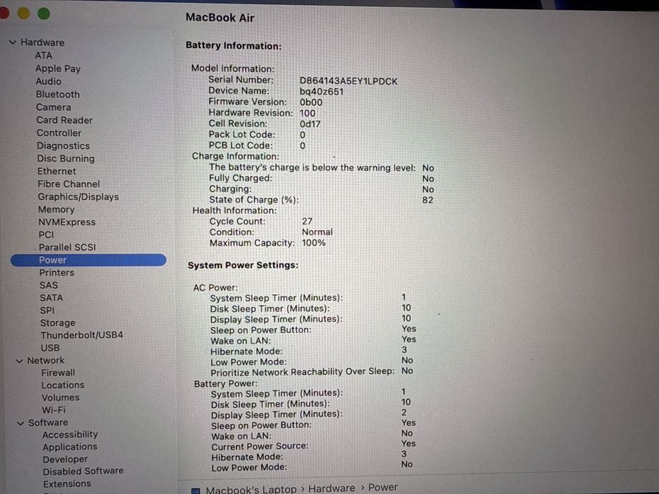 Apple MacBook Air 15" M3 / 8GB / 256GB SSD